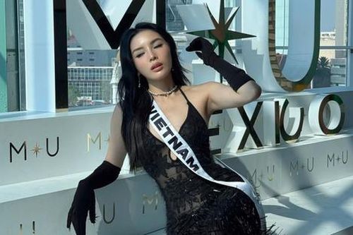 Hoa hậu Kỳ Duyên xuất hiện trên trang chủ Miss Universe