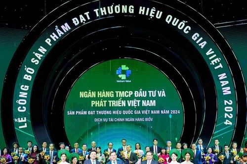 BIDV được vinh danh 'Thương hiệu quốc gia'