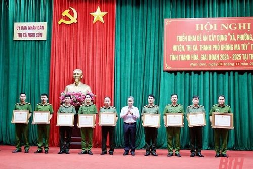Thị xã Nghi Sơn triển khai Đề án xây dựng xã, phường không ma túy