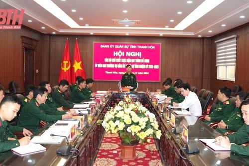 Thực hiện quy trình bổ sung Ủy viên Ban Thường vụ ĐUQS tỉnh nhiệm kỳ 2020-2025