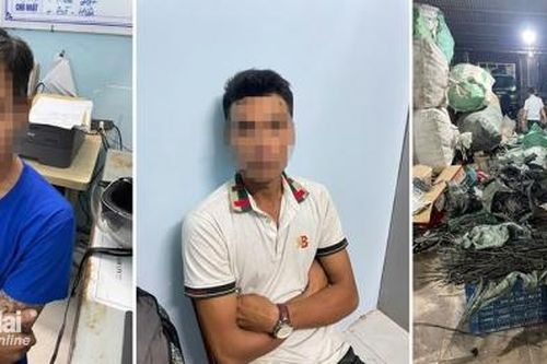 Bắt nhóm đối tượng giả nhân viên VNPT trộm cắp cáp viễn thông ở Biên Hòa