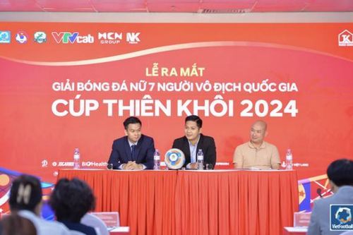 Ra mắt Giải bóng đá nữ 7 người vô địch quốc gia
