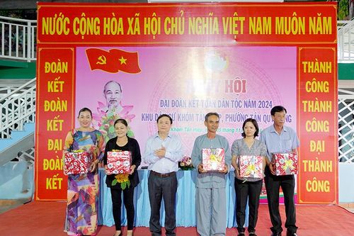Ngày hội Đại đoàn kết toàn dân tộc khóm Tân Hiệp, phường Tân Quy Đông