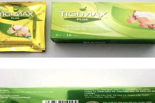 Phát hiện viên uống giảm cân cấp tốc TIGI MAX PLUS chứa chất cấm