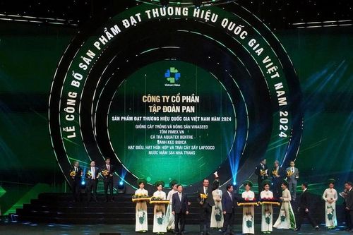 Nước mắm 584 Nha Trang lần thứ 3 liên tiếp đạt Thương hiệu Quốc gia