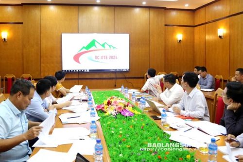 Họp xem xét công tác phối hợp tổ chức Hội chợ Thương mại, Du lịch quốc tế Việt – Trung (Lạng Sơn 2024)