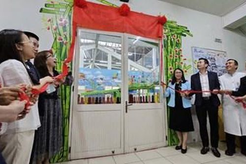 Bệnh nhi có không gian vui chơi mới