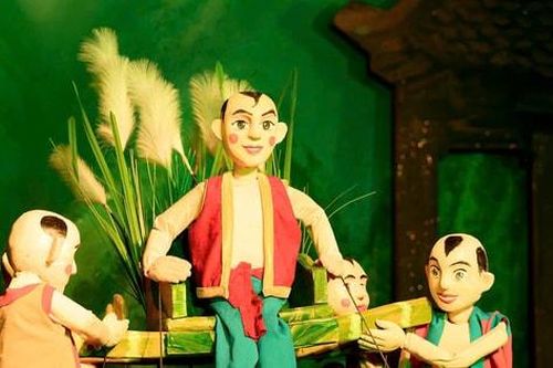 Nhà hát Múa rối Thăng Long ra mắt vở diễn 'Hoàng đế cờ lau'