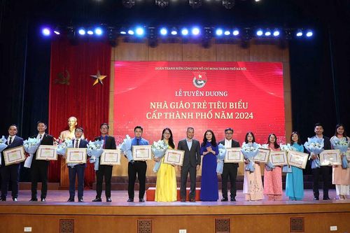 Tuyên dương 32 Nhà giáo trẻ Thủ đô tiêu biểu năm 2024