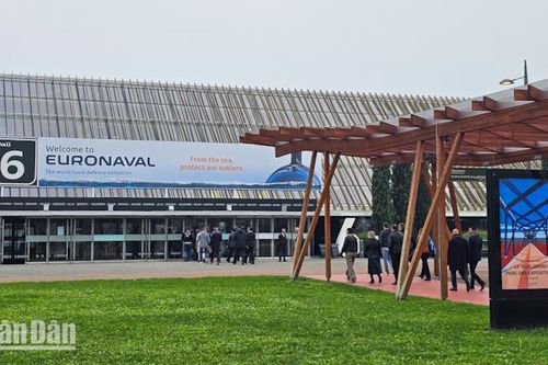 Đoàn Quân chủng Hải quân Việt Nam tham dự Triển lãm Vũ khí Hải quân quốc tế 2024