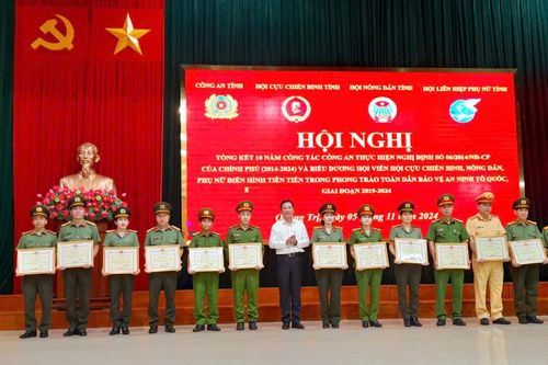 Dấu ấn trong vận động quần chúng bảo vệ an ninh Tổ quốc tại Quảng Trị