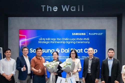 Samsung và Đại Phát ký kết hợp tác phân phối màn hình chuyên dụng dành cho doanh nghiệp và giáo dục