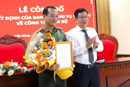 Giám đốc Công an tỉnh Đắk Nông nhận thêm trọng trách