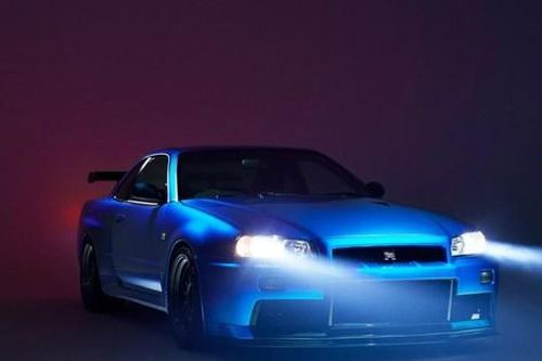 Xế cổ Nissan GT-R R34 được phục chế thành siêu xe