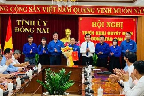 Chỉ định Bí thư Tỉnh Đoàn Đồng Nai tham gia Ban Chấp hành Đảng bộ tỉnh Đồng Nai nhiệm kỳ 2020-2025