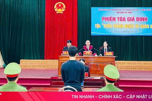 Phiên tòa giả định xét xử vụ án trốn tránh nghĩa vụ quân sự ở Kỳ Anh