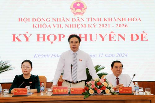 Kỳ họp chuyên đề HĐND tỉnh Khánh Hòa khóa VII: Thông qua 10 nghị quyết nhằm thúc đẩy phát triển kinh tế - xã hội tỉnh
