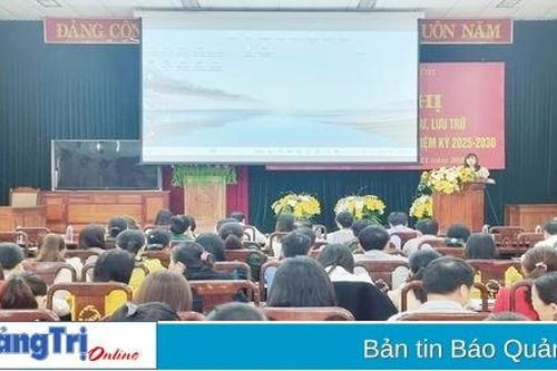 Tập huấn công tác văn thư, lưu trữ phục vụ đại hội đảng bộ các cấp nhiệm kỳ 2025 - 2030