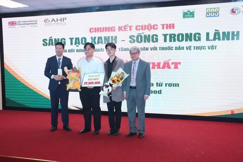 Chung kết Cuộc thi 'SÁNG TẠO XANH – SỐNG TRONG LÀNH'
