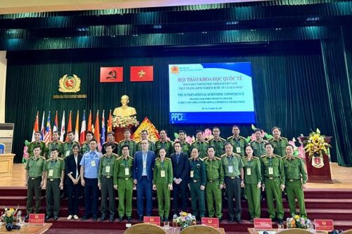 Hội thảo khoa học quốc tế 'Đào tạo Cảnh sát đặc nhiệm ở Việt Nam, thực trạng, kinh nghiệm quốc tế và giải pháp'