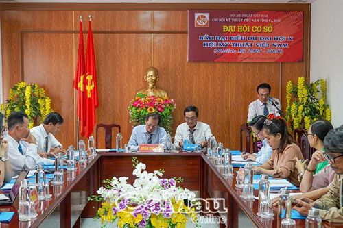 Đại hội cơ sở Chi hội Mỹ thuật Việt Nam tỉnh Cà Mau (nhiệm kỳ 2025-2030)