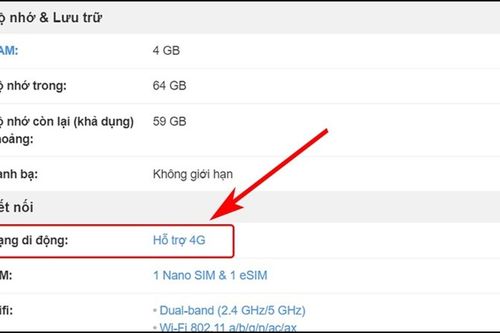 Hướng dẫn kiểm tra điện thoại 4G hay 2G một cách dễ dàng