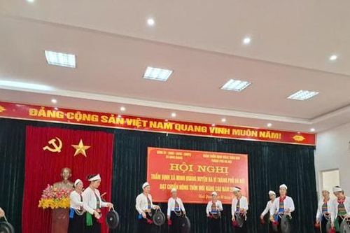 Hà Nội có xã khu vực miền núi đầu tiên đạt chuẩn nông thôn mới nâng cao