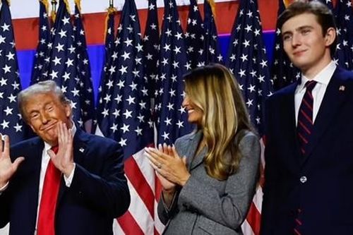 Ông Donald Trump tiết lộ bí mật giúp con trai út Barron Trump cao đến hơn 2 mét