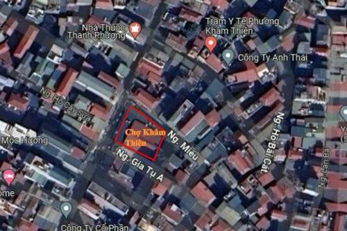 Hà Nội: Chợ Khâm Thiên ở quận Đống Đa sắp được xây dựng lại
