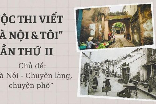 Phát động Cuộc thi viết 'Hà Nội & Tôi' lần thứ hai