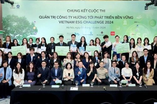 Cuộc thi Viet Nam ESG Challenge 2024 dành cho sinh viên đã tìm ra đội thắng cuộc