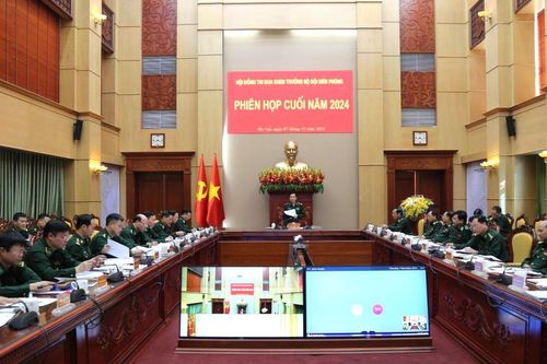 Hội đồng Thi đua-Khen thưởng BĐBP tổ chức Phiên họp cuối năm 2024