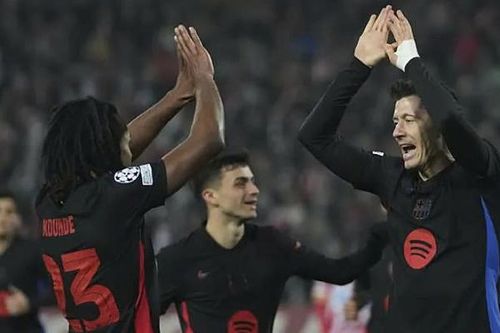 Barca thắng tưng bừng tại Champions League