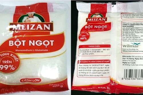 Thông tin sai sự thật về việc thu hồi sản phẩm bột ngọt Meizan tại kênh siêu thị