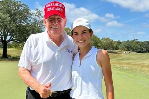 Cháu gái ông Donald Trump gây sốt với nhan sắc xinh đẹp, đam mê chơi golf