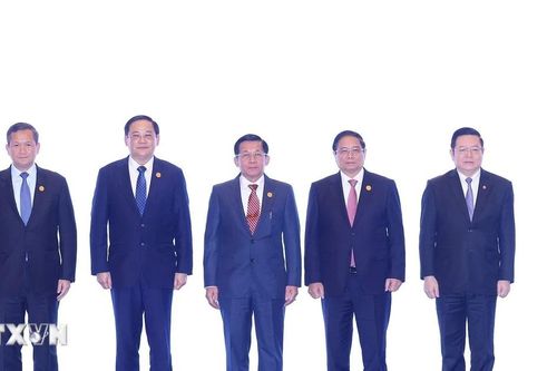 Thủ tướng dự Hội nghị Cấp cao Hợp tác Campuchia-Lào-Myanmar-Việt Nam lần thứ 11