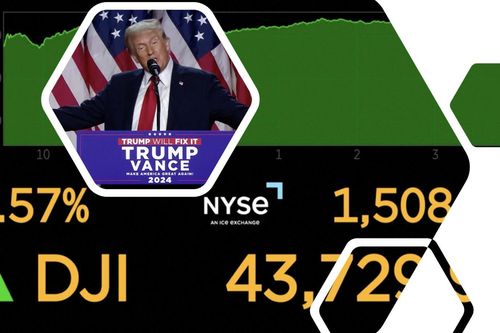 Chứng khoán Mỹ lập đỉnh mới sau khi ông Donald Trump giành chiến thắng