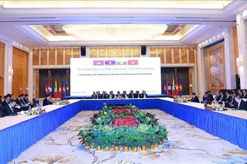 Thủ tướng dự Hội nghị Cấp cao Hợp tác Campuchia - Lào - Myanmar - Việt Nam lần thứ 11
