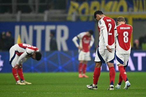 Arsenal thua Inter Milan, giấc mơ Champions League gặp khó
