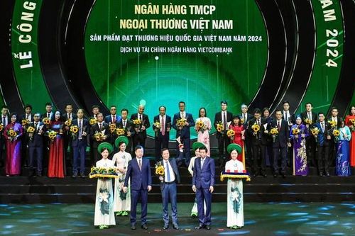 Vietcombank được vinh danh Thương hiệu quốc gia lần thứ 9
