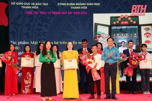 76 tác phẩm đoạt giải Cuộc thi 'Thầy cô trong mắt em' năm 2024