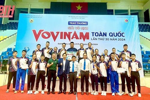 Trẻ hóa vận động viên các môn võ thuật thế mạnh