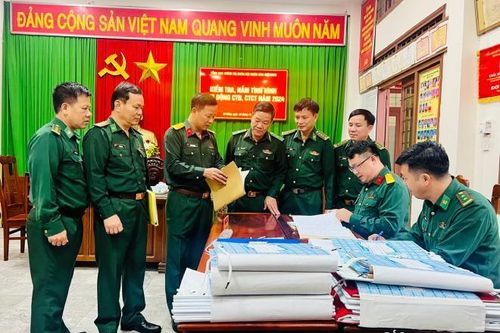 Tổng cục Chính trị kiểm tra hoạt động công tác Đảng, công tác chính trị tại Bộ Chỉ huy Bộ đội Biên phòng thành phố