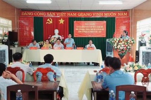 Quan tâm giải quyết kịp thời kiến nghị của cử tri