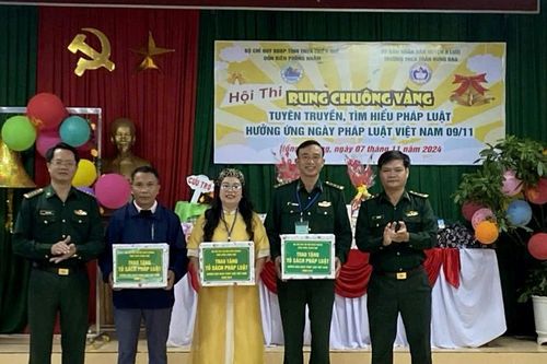 'Rung chuông vàng' nâng cao hiểu biết pháp luật cho học sinh