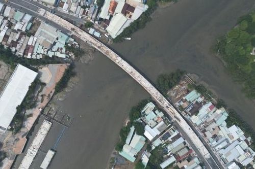 Cận cảnh cây cầu giải cứu ùn tắc cửa ngõ phía Nam Thành phố Hồ Chí Minh dự kiến thông xe cuối năm