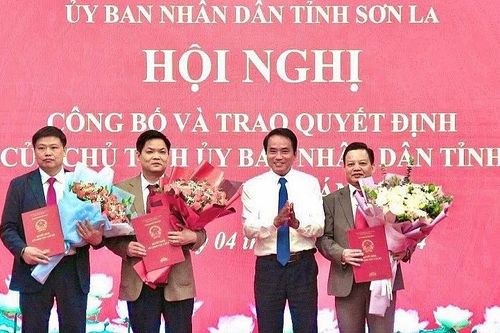 Sơn La: Công bố 03 Quyết định về công tác cán bộ