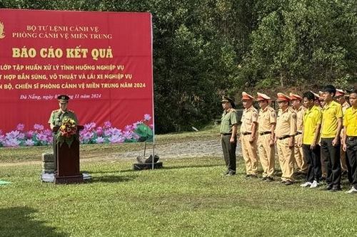 Xây dựng lực lượng Cảnh vệ trong sạch, vững mạnh, chính quy, tinh nhuệ, hiện đại