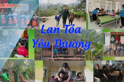 'Con nuôi đồn biên phòng' - chắp cánh ước mơ cho học sinh nghèo vùng cao biên giới