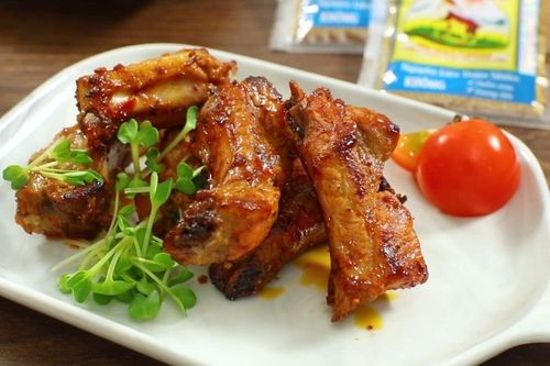Cách làm sườn nướng bằng nồi chiên không dầu
